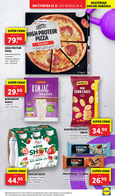 Lidl Čtvrtek od 21.8. do 24.8.2025