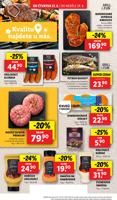 Lidl Čtvrtek od 21.8. do 24.8.2025