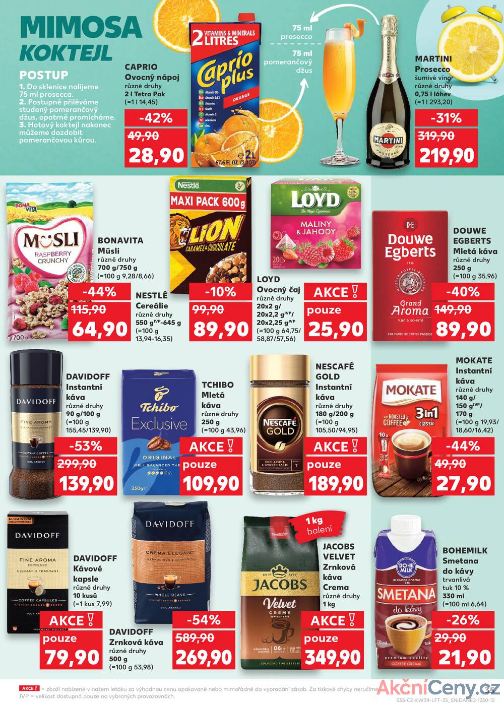 Leták Kaufland - Kaufland 20.8. - 26.8. - Kaufland - Varnsdorf - strana 35