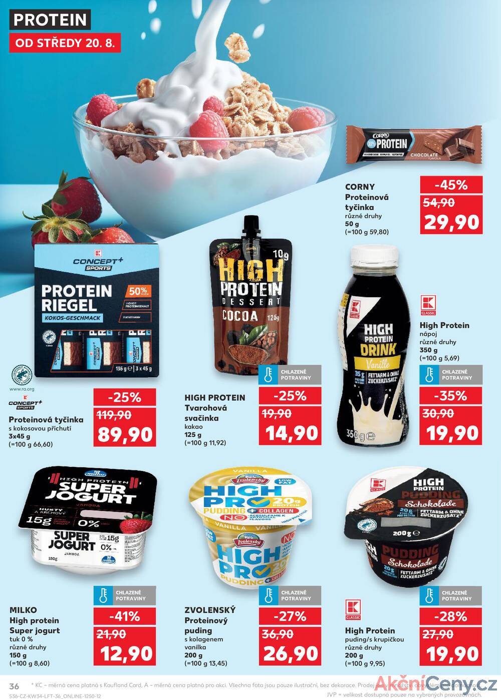 Leták Kaufland - Kaufland 20.8. - 26.8. - Kaufland - Varnsdorf - strana 36