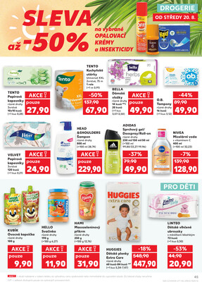 Kaufland 20.8. - 26.8. - Kaufland - Varnsdorf