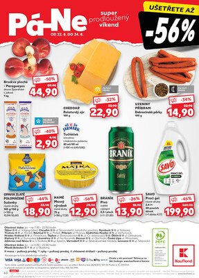 Kaufland 20.8. - 26.8. - Kaufland - Varnsdorf