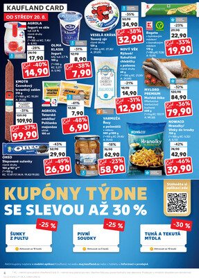 Kaufland 20.8. - 26.8. - Kaufland - Plzeň (Lochotínská)