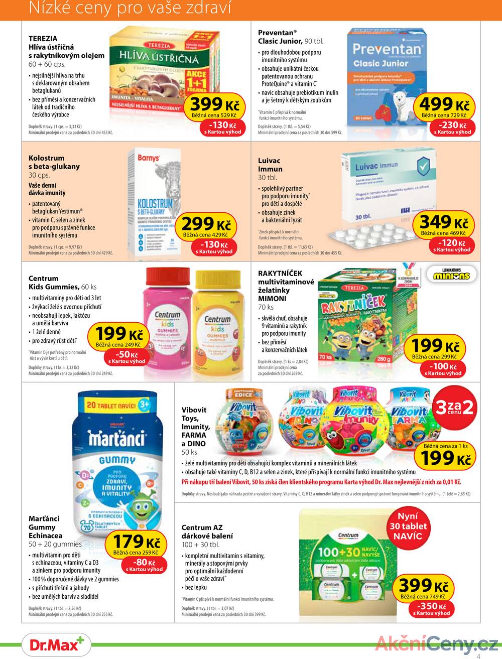 Leták Dr.Max - Dr.Max od 1.9. do 30.9.2025 - strana 4