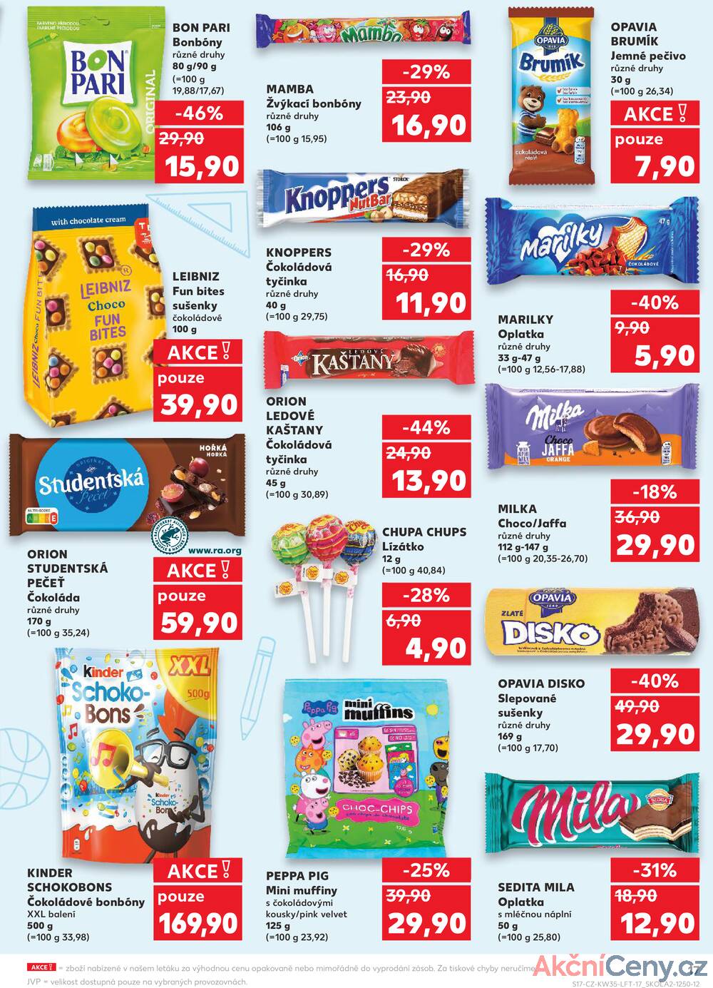 Leták Kaufland - Kaufland 27.8. - 2.9. - Kaufland - Čáslav - strana 17