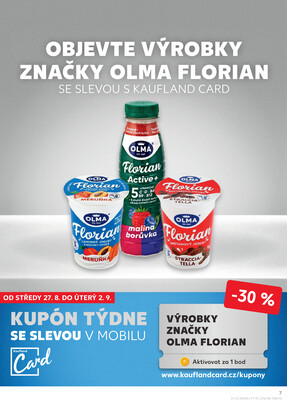 Kaufland 27.8. - 2.9. - Kaufland - Zlín ( OC Čepkov)