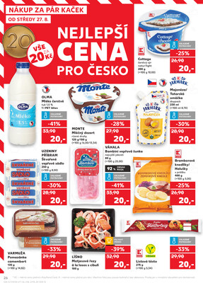 Kaufland 27.8. - 2.9. - Kaufland - Zlín ( OC Čepkov)