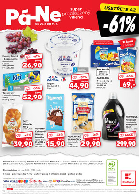 Kaufland 27.8. - 2.9. - Kaufland - Zlín ( OC Čepkov)