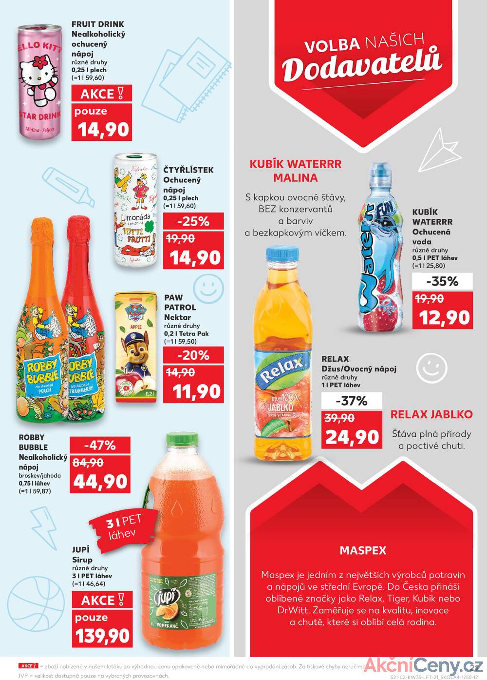 Leták Kaufland - Kaufland 27.8. - 2.9. - Kaufland - Vyškov - strana 21