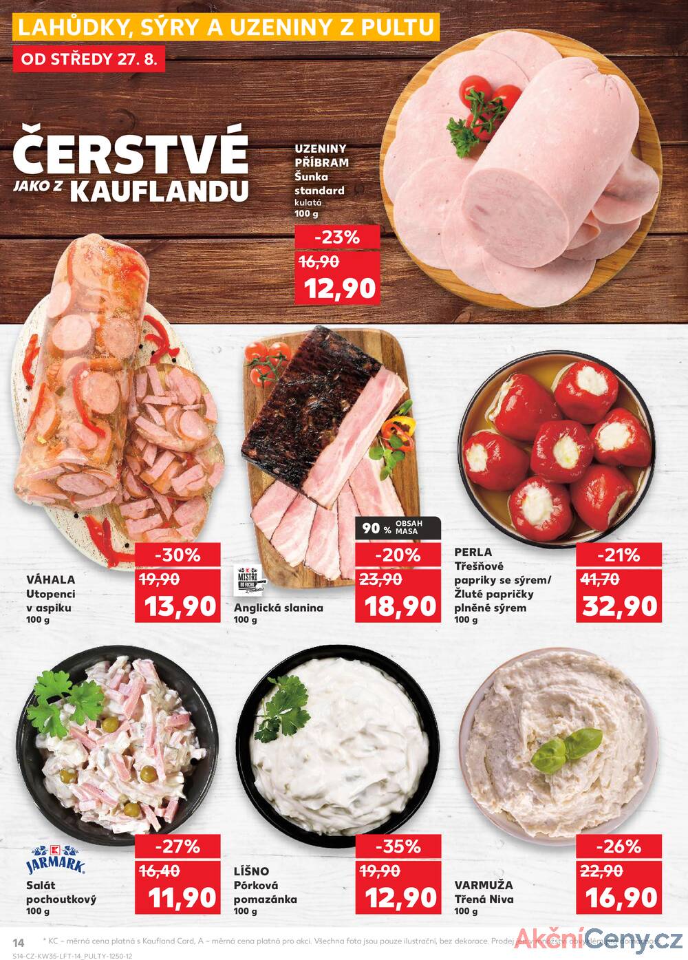 Leták Kaufland - Kaufland 27.8. - 2.9. - Kaufland Praha-Barrandov - strana 14