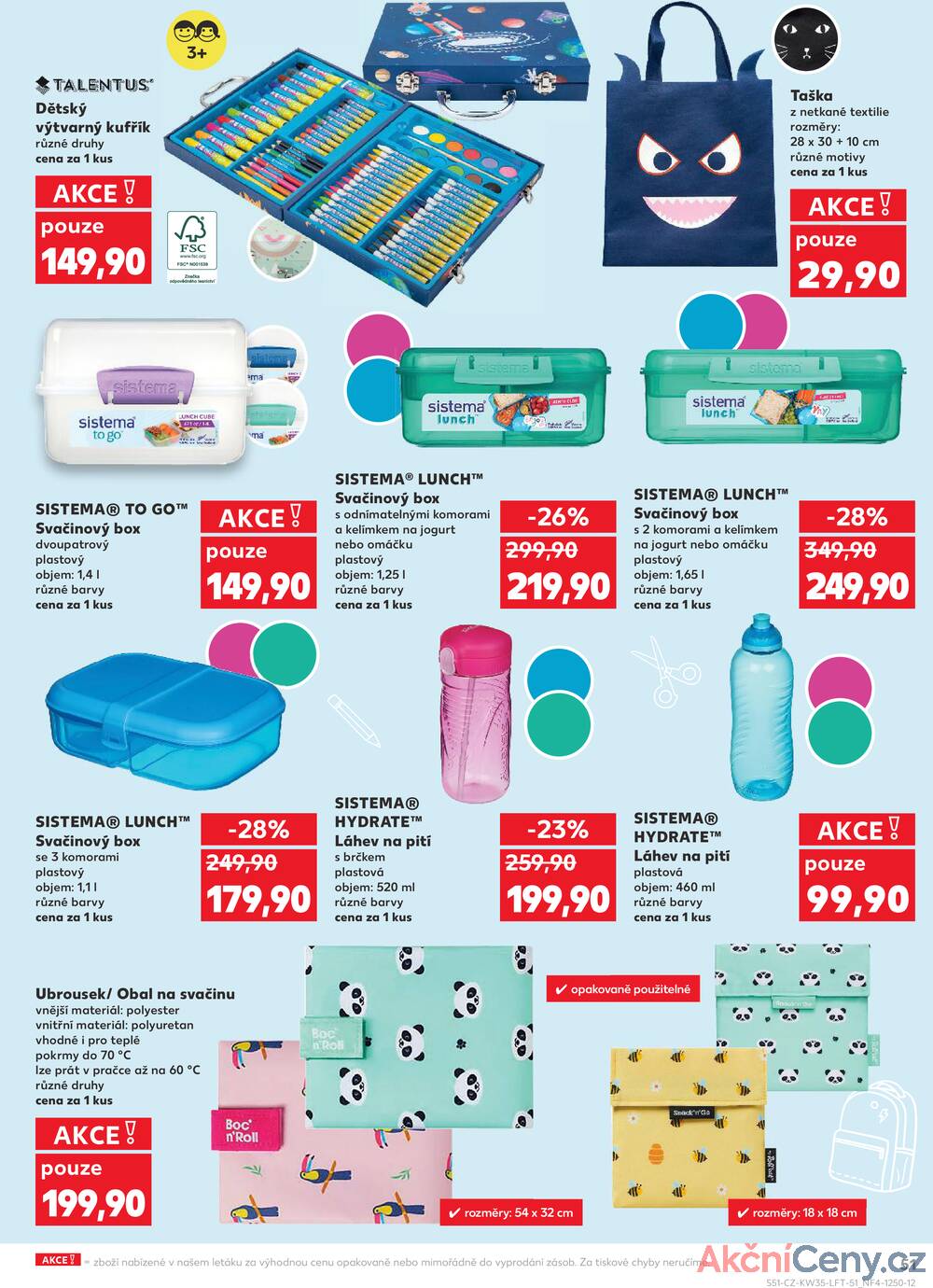 Leták Kaufland - Kaufland 27.8. - 2.9. - Kaufland - Znojmo (Jarošova) - strana 51