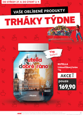 Kaufland 27.8. - 2.9. - Kaufland - Znojmo (Jarošova)