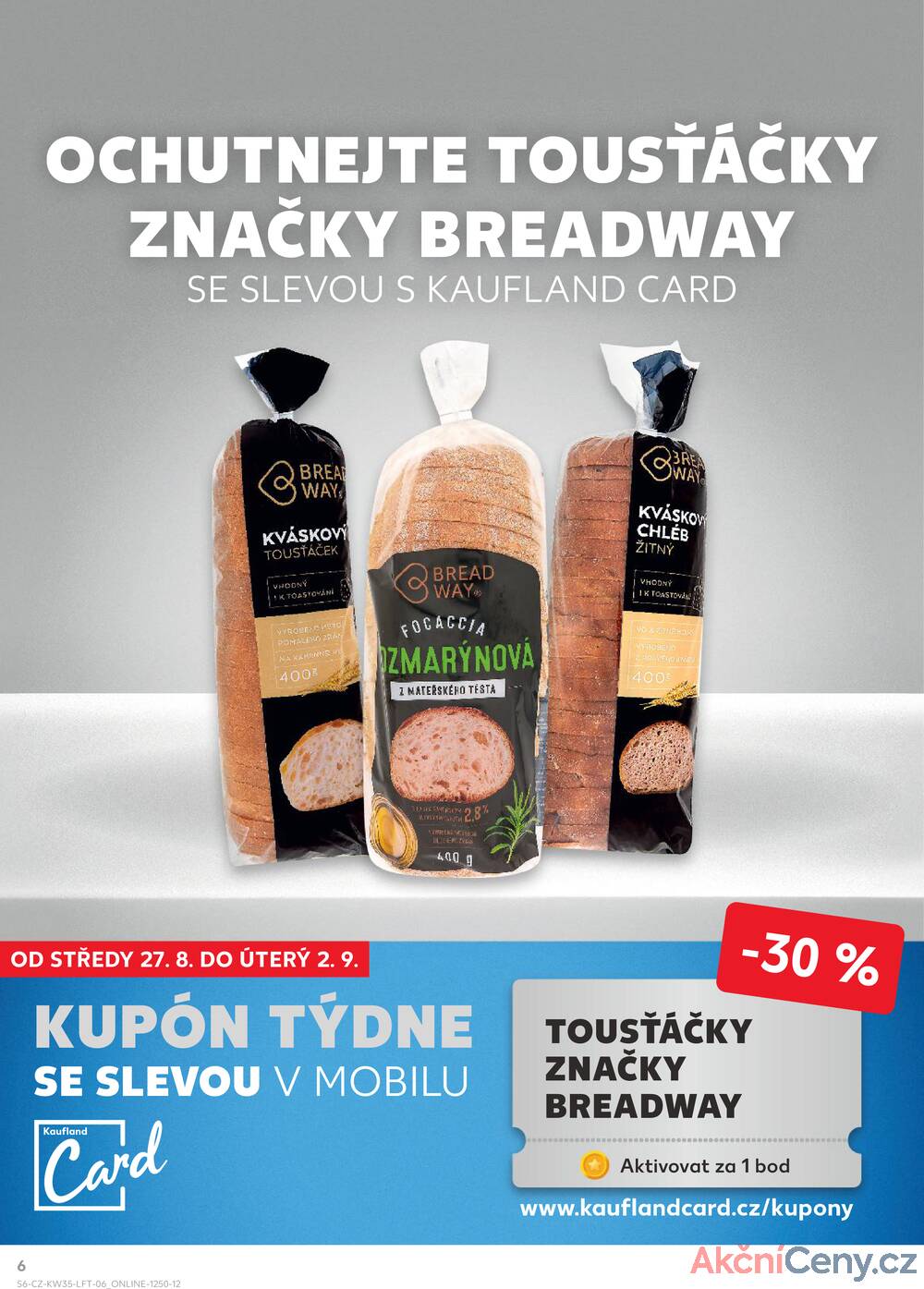 Leták Kaufland - Kaufland 27.8. - 2.9. - Kaufland - Vsetín - strana 6