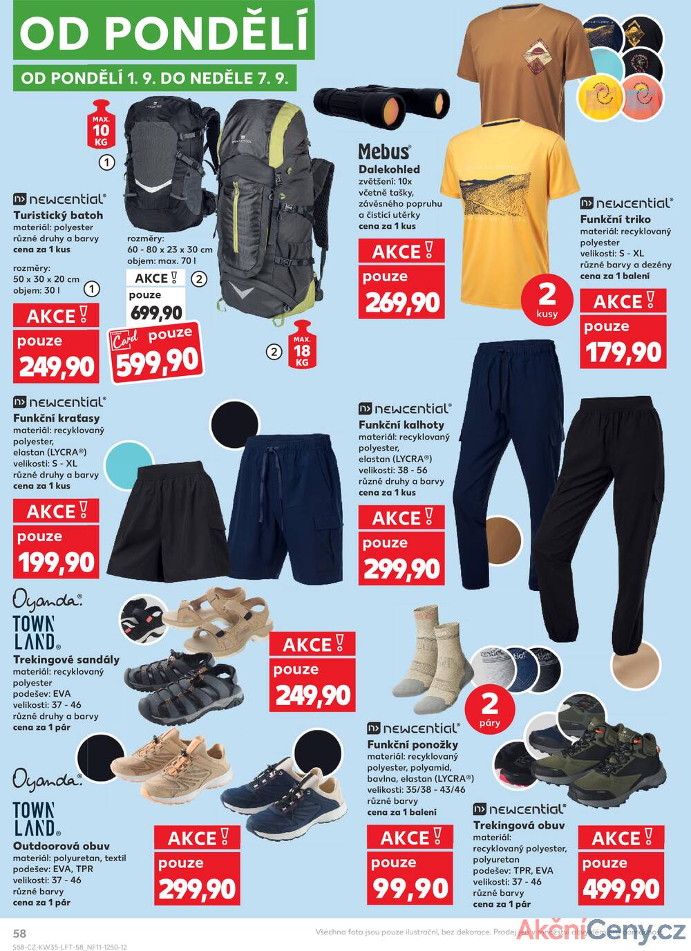 Leták Kaufland - Kaufland 27.8. - 2.9. - Kaufland - Vsetín - strana 58