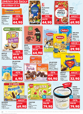 Kaufland 27.8. - 2.9. - Kaufland - Pelhřimov
