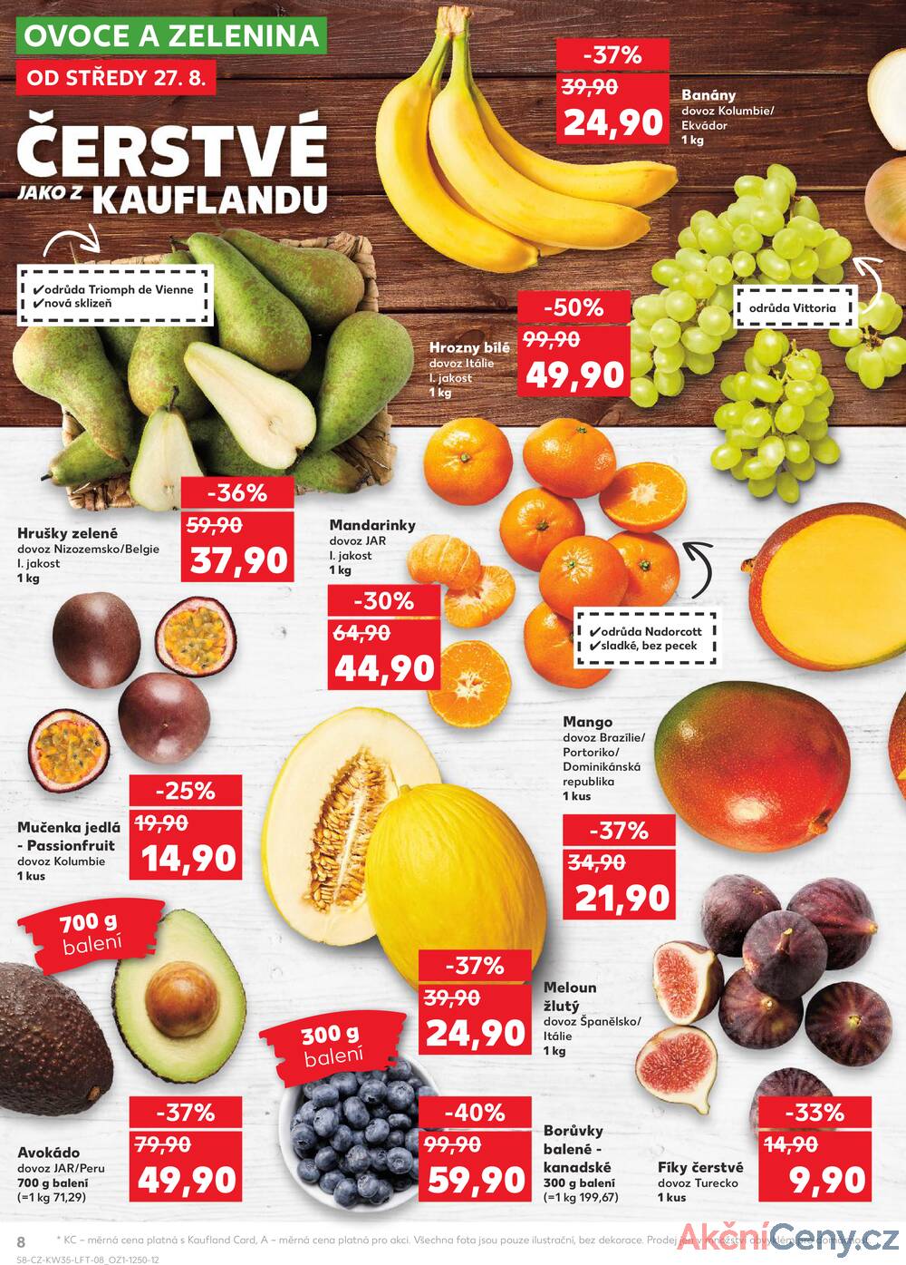 Leták Kaufland - Kaufland 27.8. - 2.9. - Kaufland - Kyjov - strana 8
