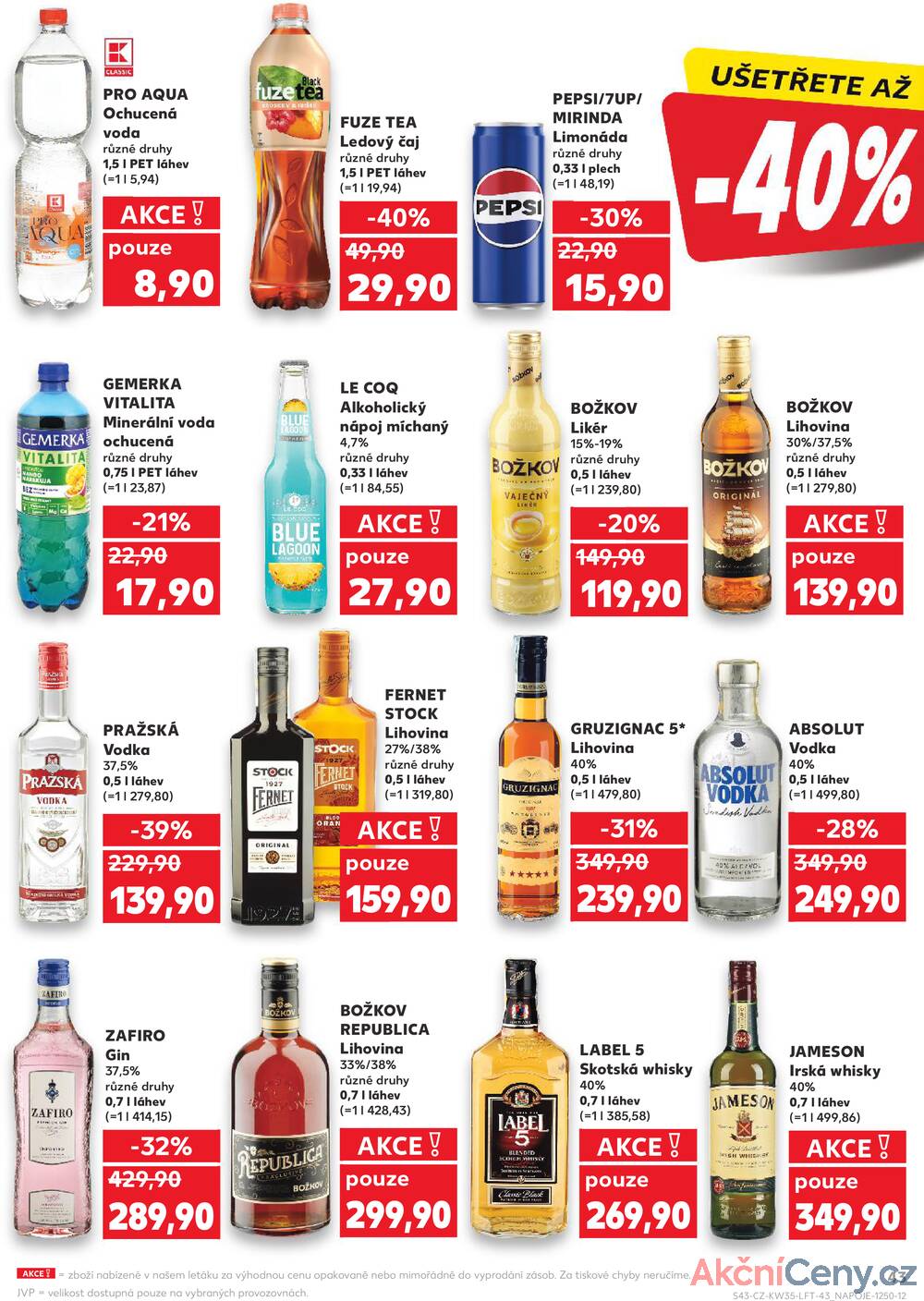 Leták Kaufland - Kaufland 27.8. - 2.9. - Kaufland - Kyjov - strana 43