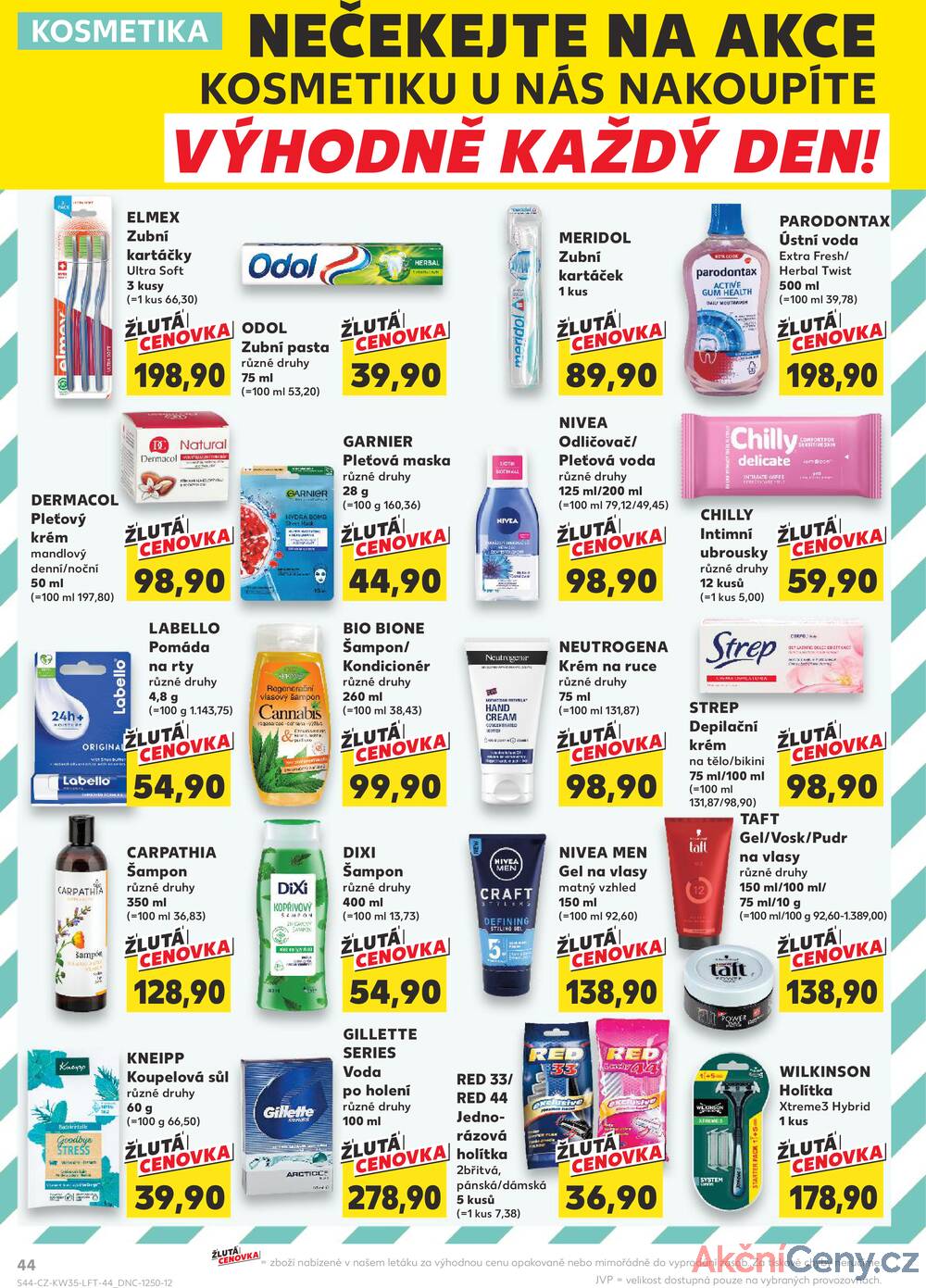 Leták Kaufland - Kaufland 27.8. - 2.9. - Kaufland - Kyjov - strana 44