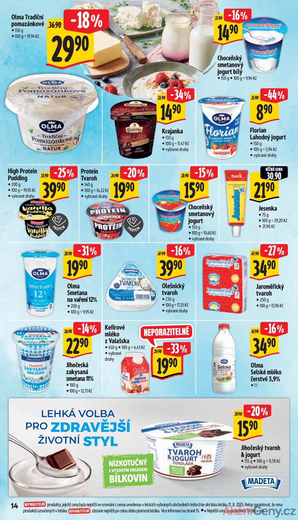 Leták Albert - Albert Supermarket Jihomoravský od 27.8. do 2.9.2025 - strana 22