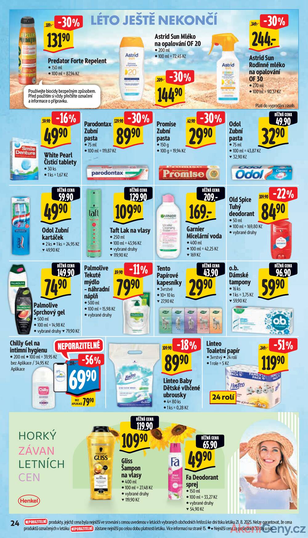 Leták Albert - Albert Supermarket Jihomoravský od 27.8. do 2.9.2025 - strana 32