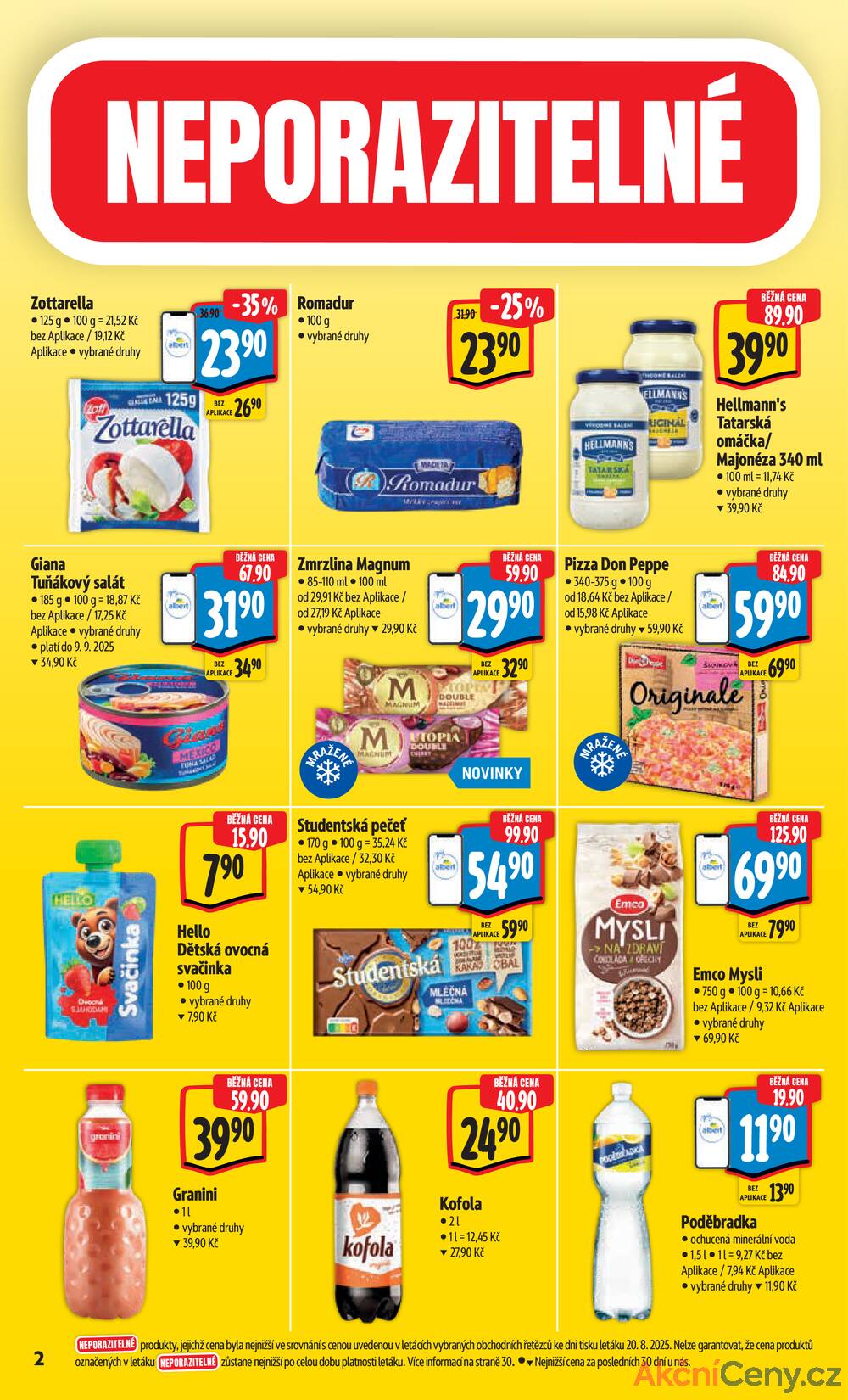 Leták Albert - Albert Hypermarket Jihomoravský od 27.8. do 2.9.2025 - strana 6