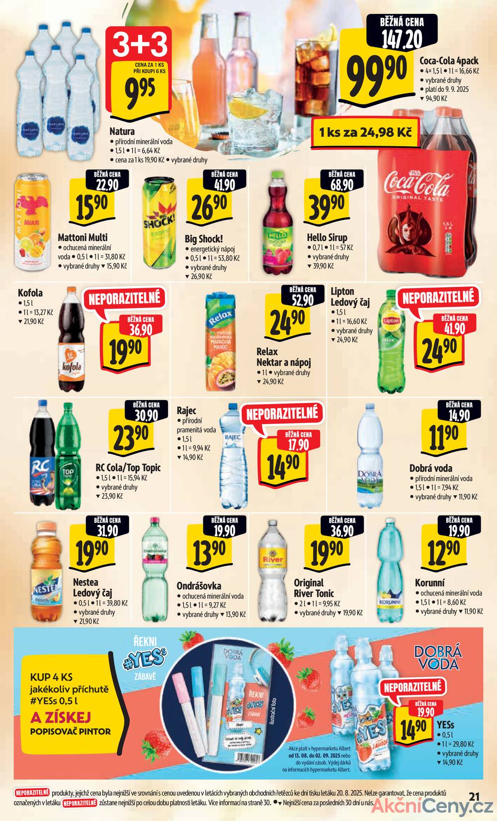 Leták Albert - Albert Hypermarket Jihomoravský od 27.8. do 2.9.2025 - strana 29