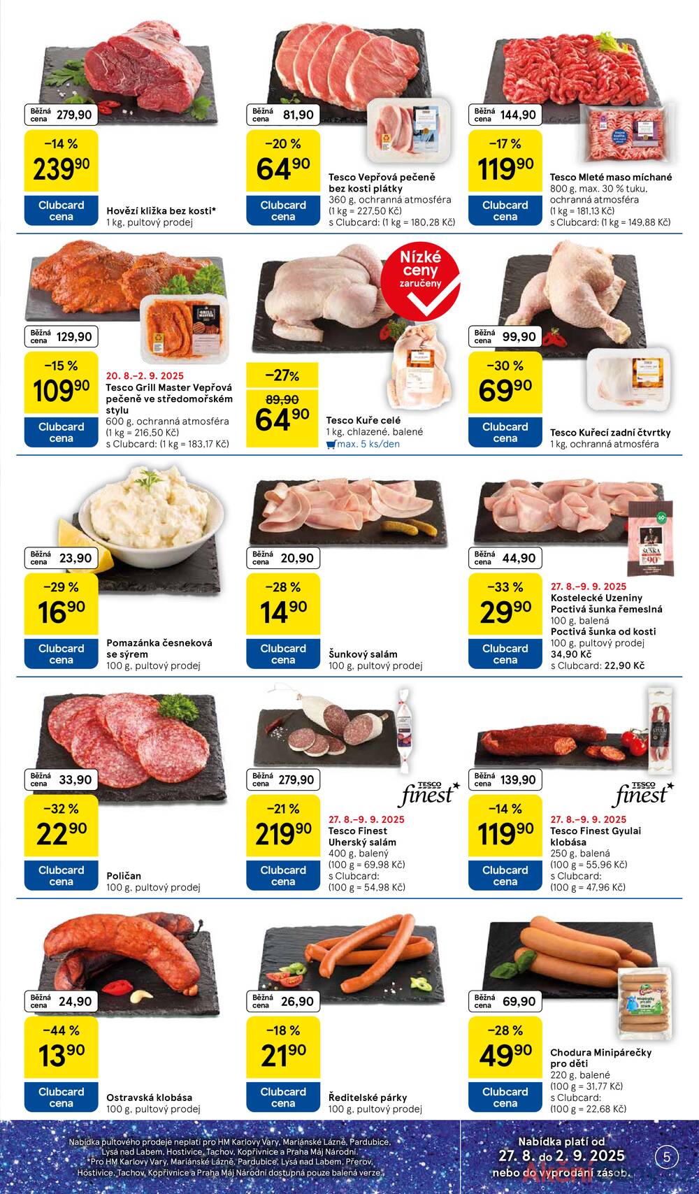 Leták Tesco - Tesco malé hypermarkety od 27.8. do 2.9.2025 - strana 5