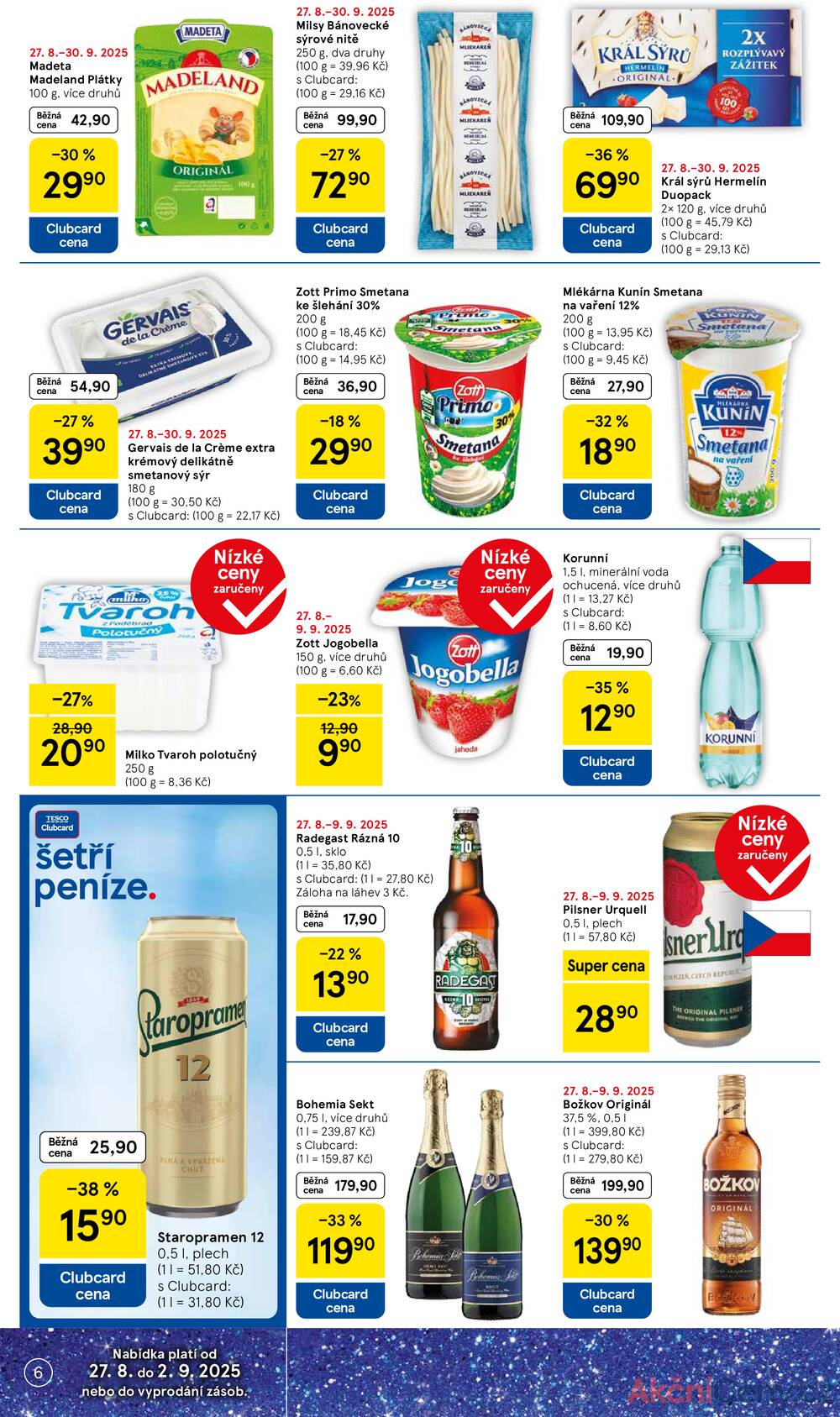 Leták Tesco - Tesco malé hypermarkety od 27.8. do 2.9.2025 - strana 6