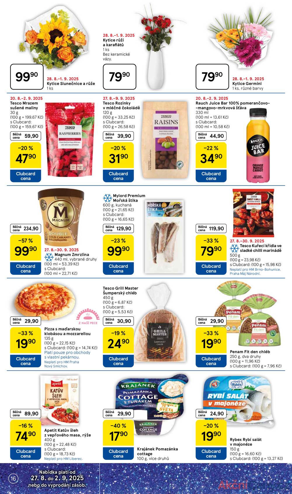 Leták Tesco - Tesco malé hypermarkety od 27.8. do 2.9.2025 - strana 16