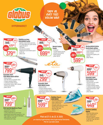 Leták Akční leták Globus 27.8. - 22.9.2025 - Globus Chomutov