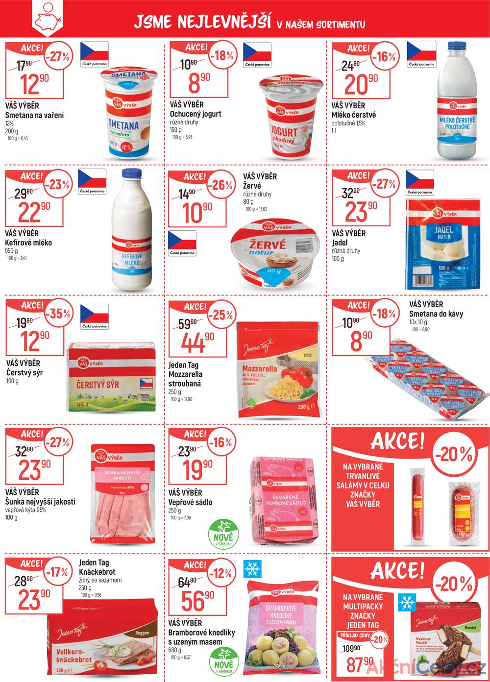 Leták Globus - Akční leták Globus 27.8. - 2.9.2025 - Globus Jenišov u Karlových Varů - strana 3