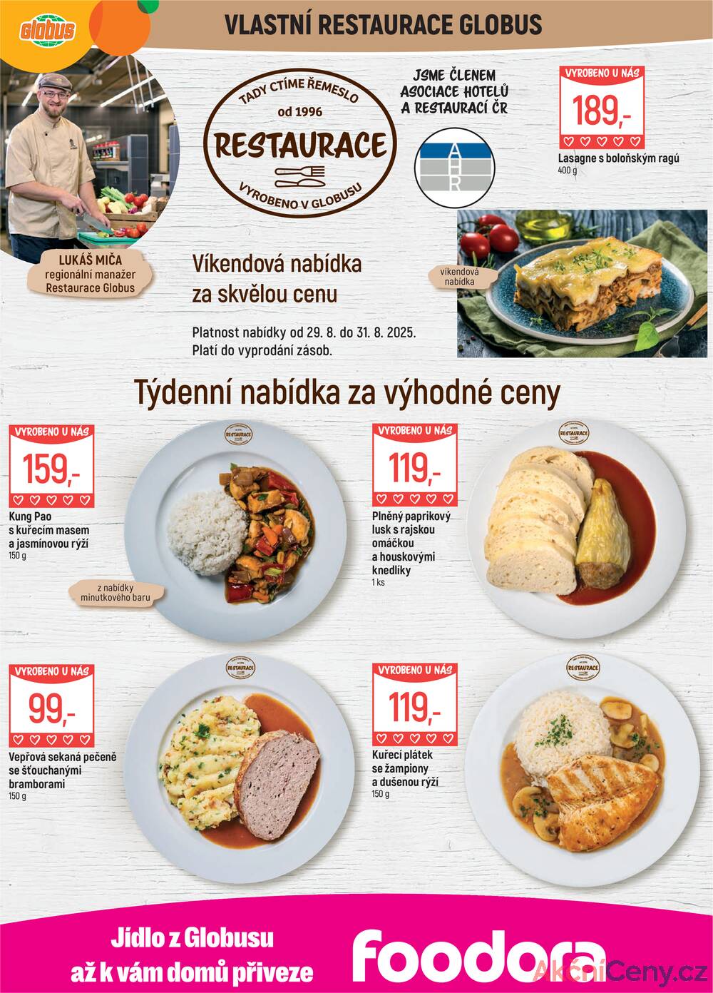 Leták Globus - Akční leták Globus 27.8. - 2.9.2025 - Globus Jenišov u Karlových Varů - strana 7
