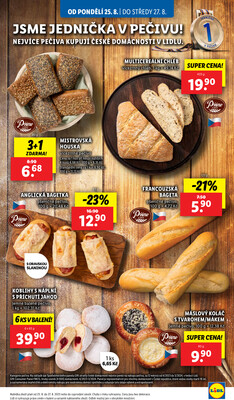 Lidl od 25.8. do 27.8.2025