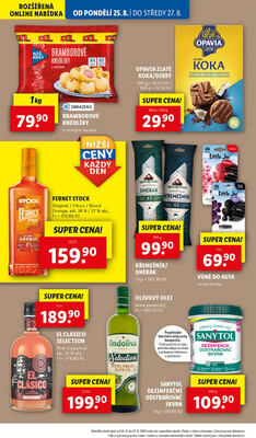 Lidl od 25.8. do 27.8.2025