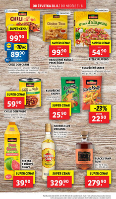 Lidl Čtvrtek od 28.8. do 31.8.2025