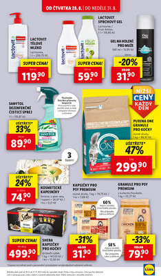 Lidl Čtvrtek od 28.8. do 31.8.2025