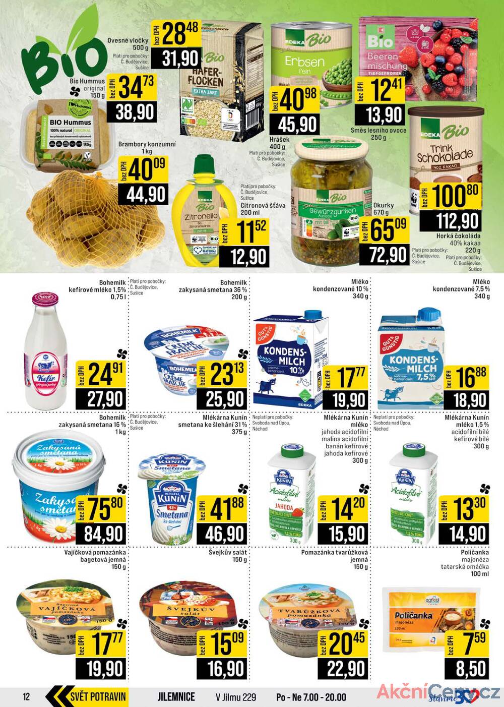 Leták JIP - JIP Cash & Carry České Budějovice, Most, Náchod, Polička, Sušice a Svoboda nad Úpou od 27.8. do 2.9.2025 - strana 12