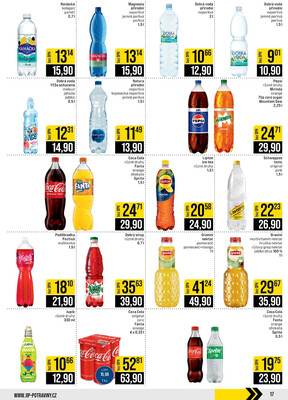 JIP Cash & Carry České Budějovice, Most, Náchod, Polička, Sušice a Svoboda nad Úpou od 27.8. do 2.9.2025