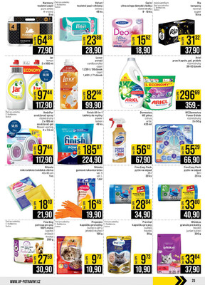 JIP Cash & Carry České Budějovice, Most, Náchod, Polička, Sušice a Svoboda nad Úpou od 27.8. do 2.9.2025