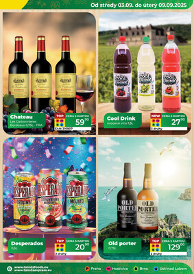 Tamda Foods od 3.9. do 9.9.2025