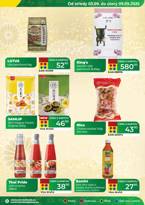 Tamda Foods od 3.9. do 9.9.2025