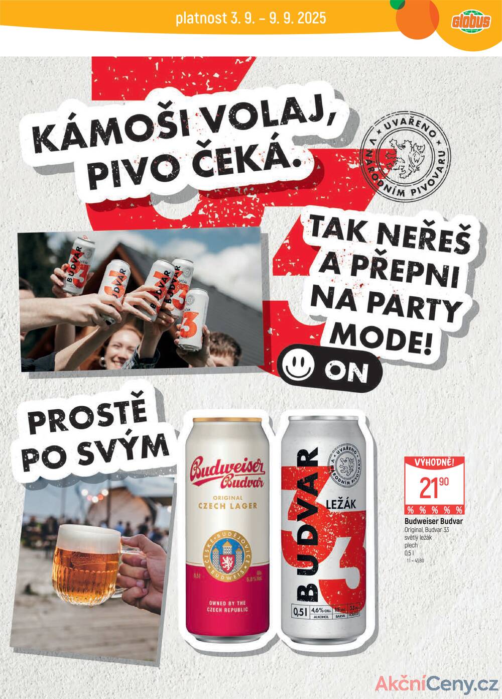 Leták Globus - Akční leták Globus 3.9. - 9.9.2025 - Globus Olomouc - strana 5 Leták Globus - Akční leták Globus 3.9. - 9.9.2025 - Globus Olomouc - strana 5