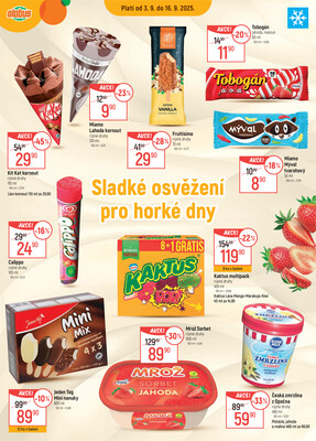 Akční leták Globus 3.9. - 9.9.2025 - Globus Opava