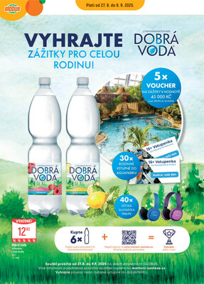 Akční leták Globus 3.9. - 9.9.2025 - Globus Opava