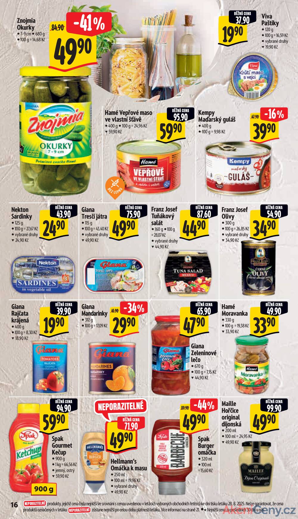 Leták Albert - Albert Supermarket od 3.9. do 9.9.2025 - strana 19 Leták Albert - Albert Supermarket od 3.9. do 9.9.2025 - strana 19