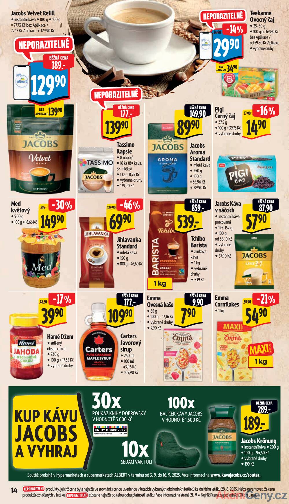 Leták Albert - Albert Supermarket Jihomoravský od 3.9. do 9.9.2025 - strana 22