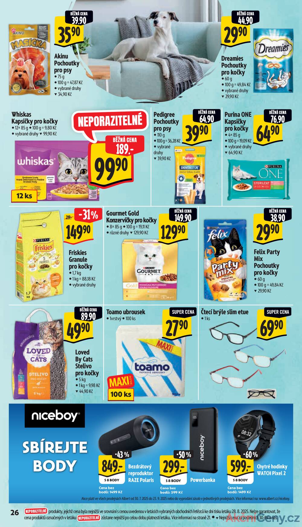 Leták Albert - Albert Supermarket Jihomoravský od 3.9. do 9.9.2025 - strana 34