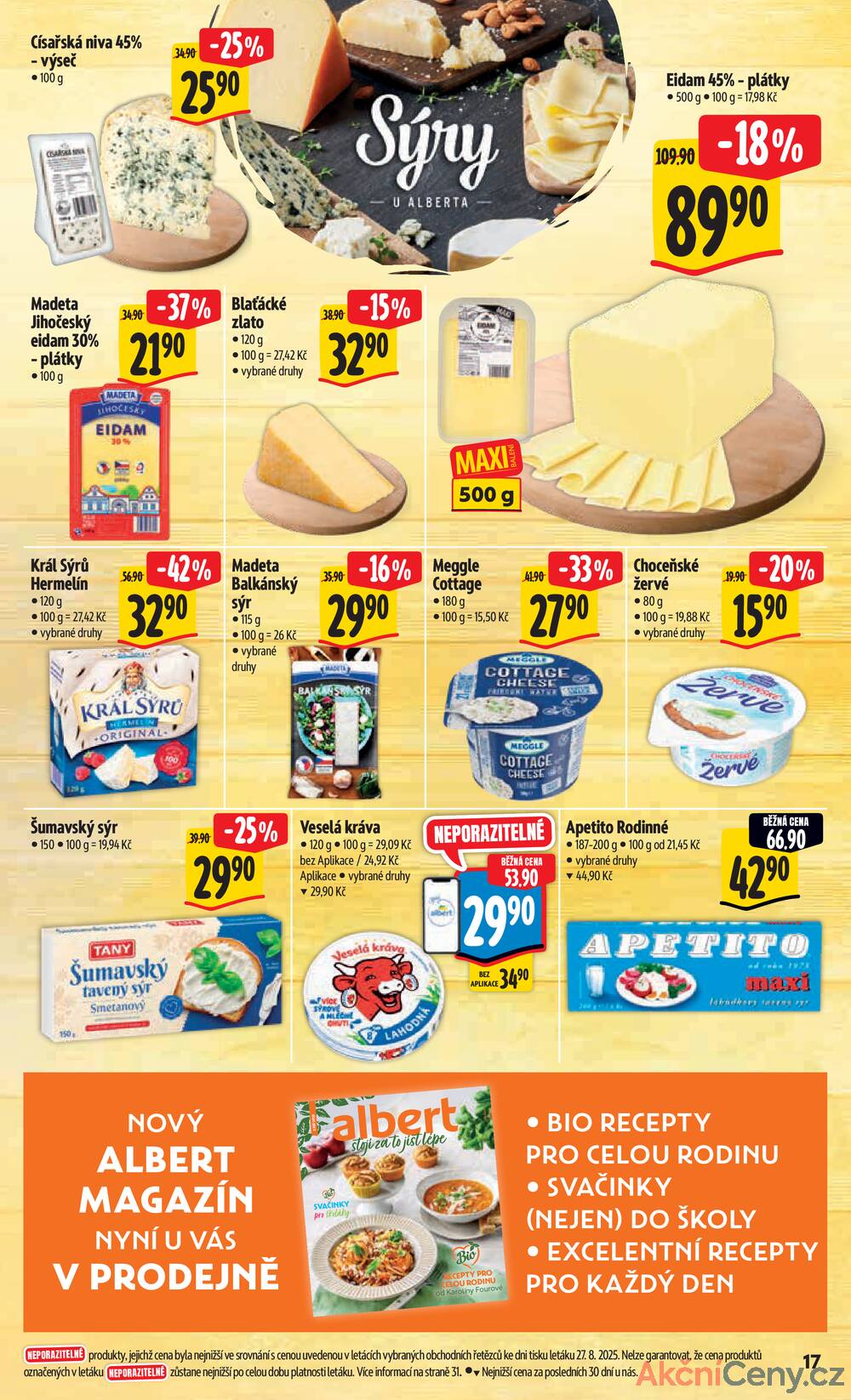 Leták Albert - Albert Hypermarket od 3.9. do 9.9.2025 - strana 20 Leták Albert - Albert Hypermarket od 3.9. do 9.9.2025 - strana 20