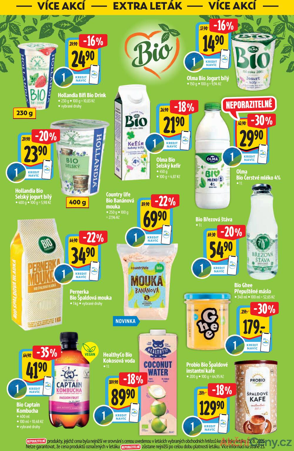 Leták Albert - Albert Hypermarket katalog Bio od 3.9. do 30.9.2025 - strana 28 Leták Albert - Albert Hypermarket katalog Bio od 3.9. do 30.9.2025 - strana 28