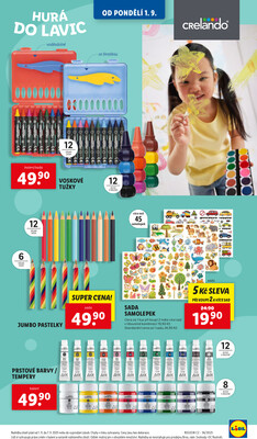 Lidl od 1.9. do 3.9.2025